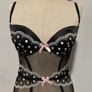 Victoria Secret Polka Dot Bustier